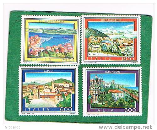 ITALIA REPUBBLICA - UNIF. 1972.1975 - 1991 TURISTICA  - NUOVI **(MINT) - 1991-00:  Nuovi