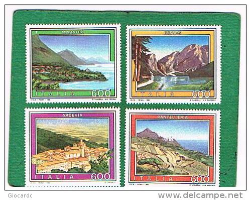 ITALIA REPUBBLICA - UNIF. 2041.2044 - 1992 TURISTICA  - NUOVI **(MINT) - 1991-00:  Nuevos