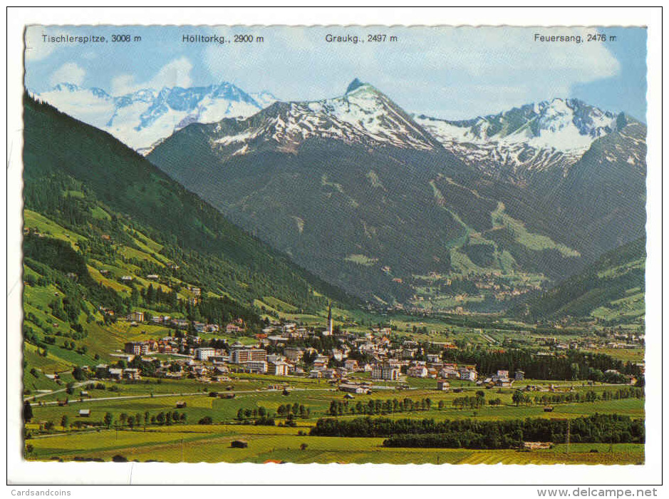 Bad Hofgastein 1970ca Mit Hohen Tauern - Bad Hofgastein