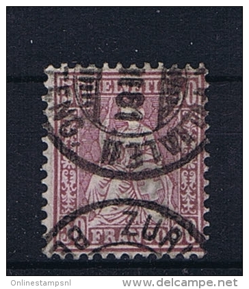 Switserland/Schweiz:  1867 Mi 35  Used - Used Stamps