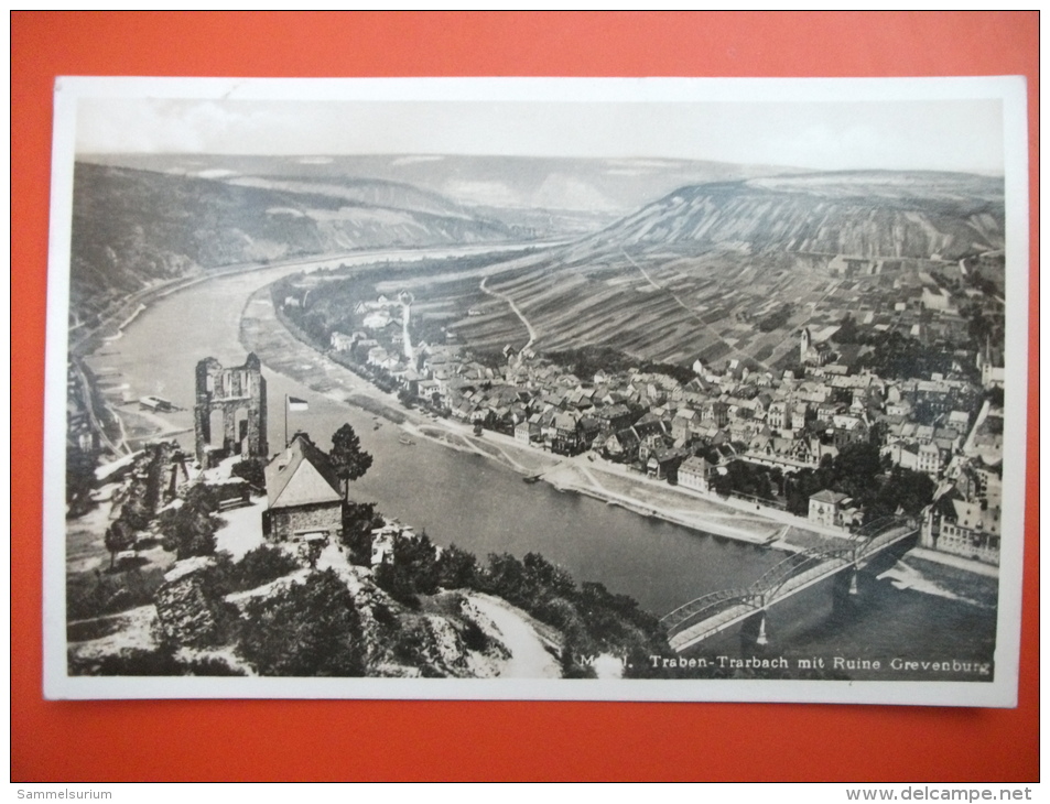 (3/1/94) AK "Traben-Trarbach" Mit Ruine Grevenburg Um 1935 - Traben-Trarbach