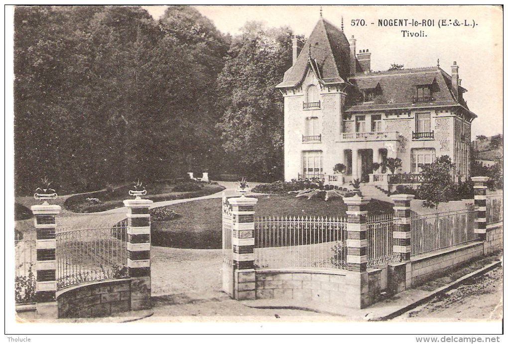 Nogent-le-Roi (Maintenon-Epernon-Dreux-Eure Et Loir)-1926-Tivoli (Parc)-Villa-Edit. M.Meiton - Maintenon