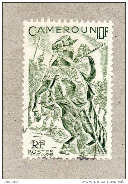 CAMEROUN: Cavaliers Du Lamido (chef) - Cheva Harnaché L Et Cavalier - Folklore - Tradition - - Used Stamps