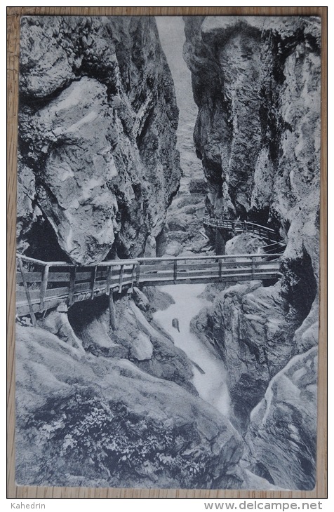 Österreich Austria, Lichtensteinklamm, F. Fuchs Photograph Nr. 584, Unused - St. Johann Im Pongau