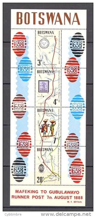 Botswana: BF 6 **; MNH; Luxe - Timbre Sur Timbre - Botswana (1966-...)