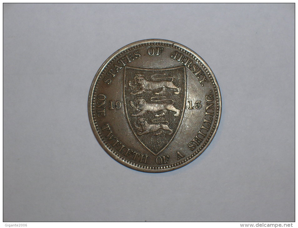 Jersey 1/12 Shilling 1913 (5081) - Jersey