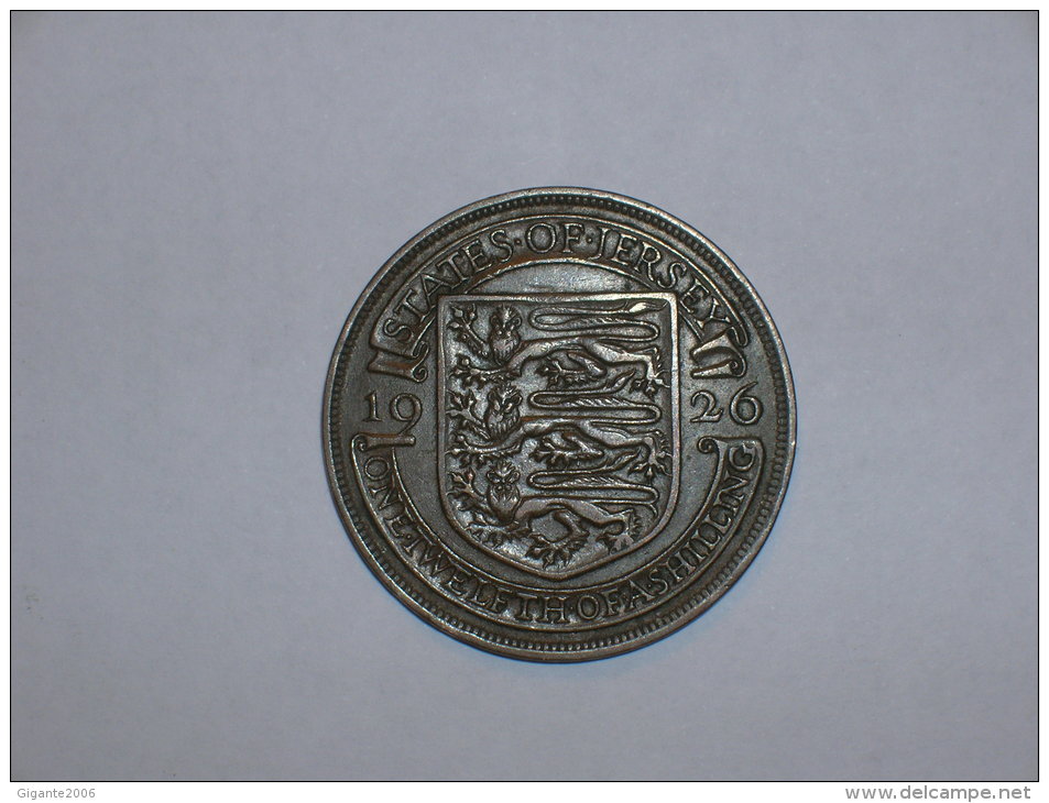 Jersey 1/12 Shilling 1926 (5084) - Jersey