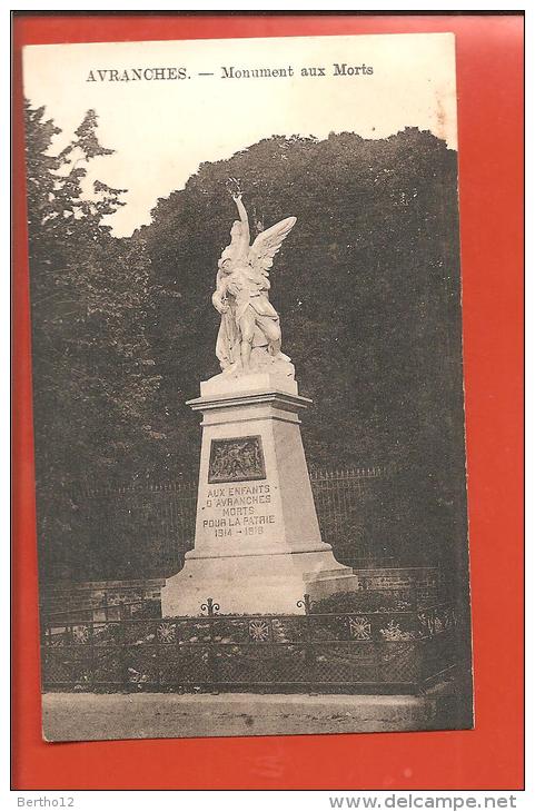 Avranches  Monument  Aux Morts - Kriegerdenkmal