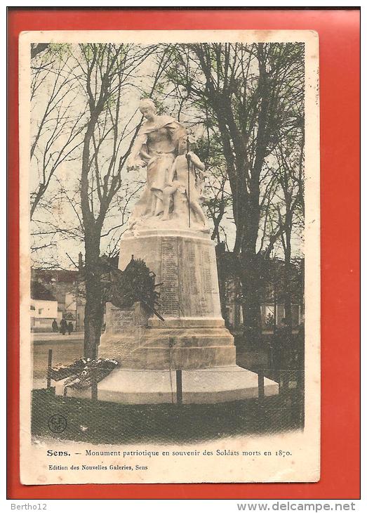 Sens   Monument Aux Morts - Kriegerdenkmal