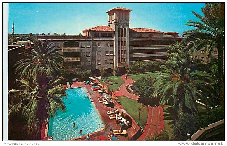 210839-Arizona, Phoenix, Hotel Westward Ho, Swimming Pool - Phoenix