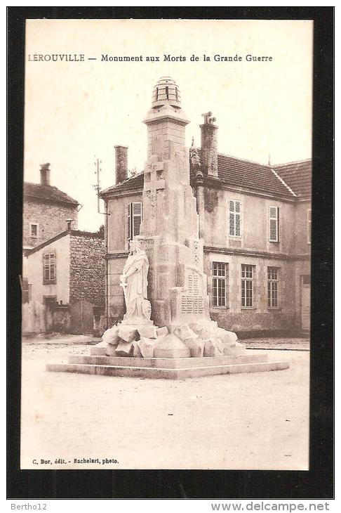 Lerouville   Monument  Aux Morts - Monuments Aux Morts