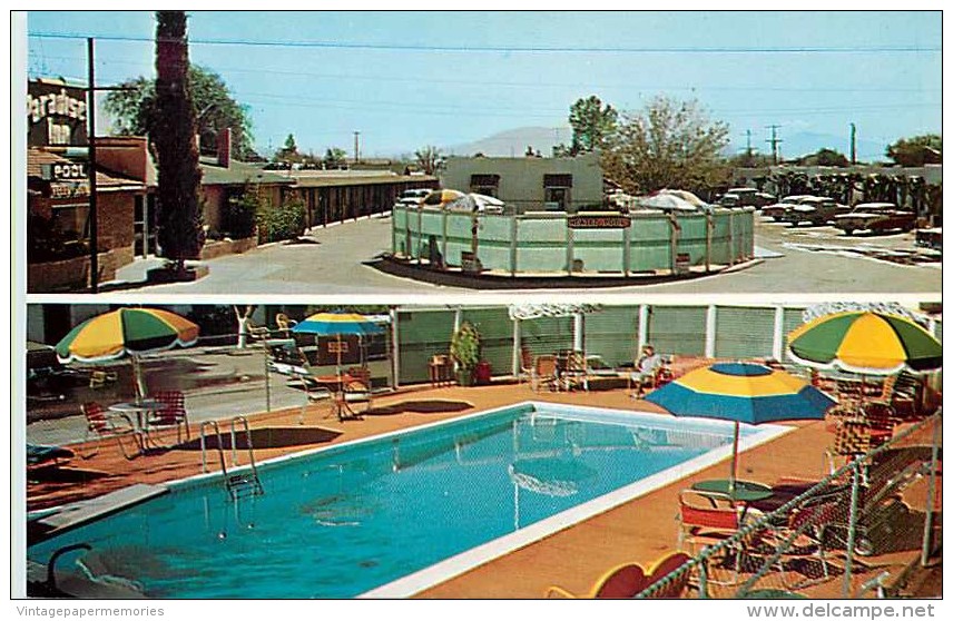 210863-Arizona, Tucson, Paradise Inn, Highways 80 & 89, Multi-View, Swimming Pool - Tucson