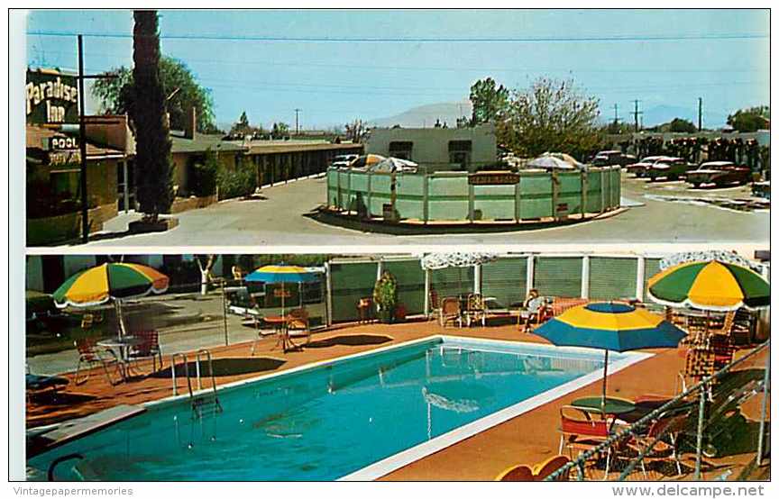 210865-Arizona, Tucson, Paradise Inn, Highways 80 & 89, Multi-View, Swimming Pool - Tucson