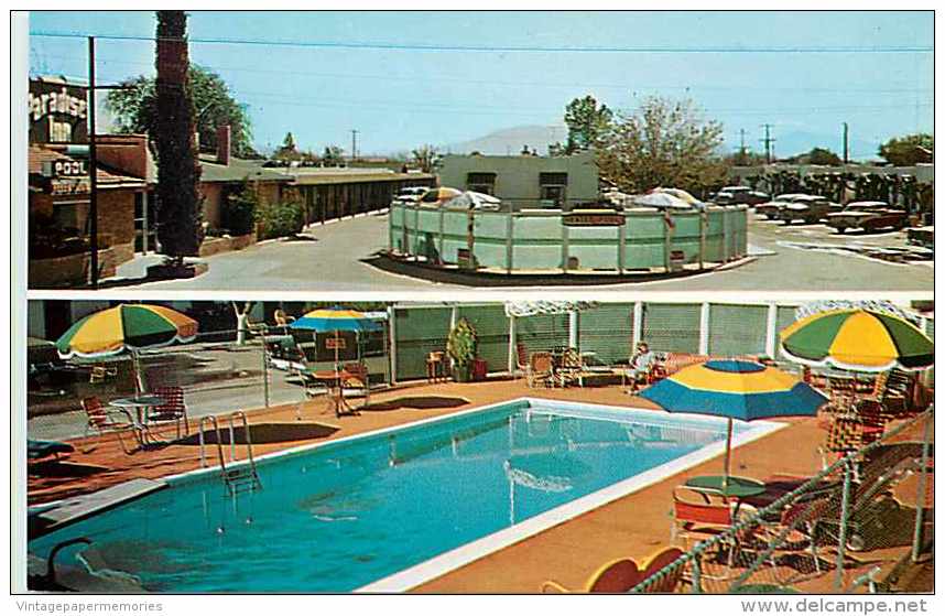 210875-Arizona, Tucson, Paradise Inn, Highways 80 & 89, Multi-View, Swimming Pool - Tucson