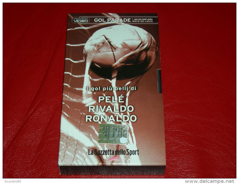 VHS-GOAL PARADE (Pelè Rivaldo Ronaldo) - Deporte