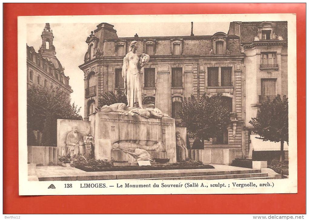 Limoges  Monument Aux Morts - Kriegerdenkmal