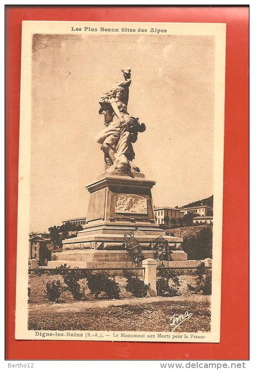 Digne Les Bains    Monument Aux Morts - Kriegerdenkmal