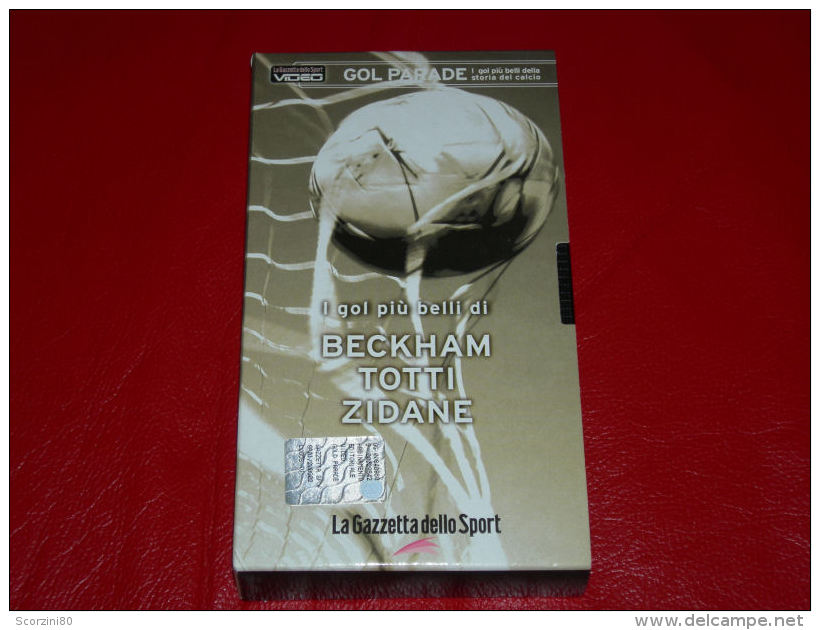 VHS-GOAL PARADE (Beckham Totti Zidane) - Deporte