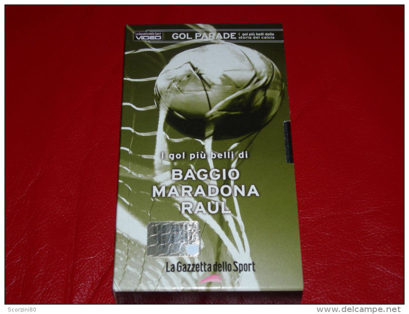 VHS-GOAL PARADE (Baggio Maradona Raul) - Sport