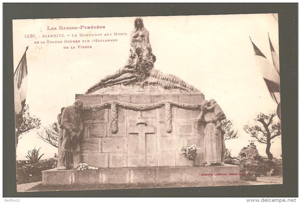 Biarritz   Monument Aux Morts - Monuments Aux Morts