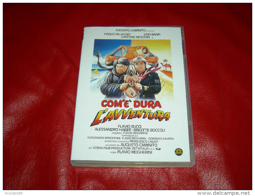 DVD-COM' E' DURA L' AVVENTURA Lino Banfi Paolo Villaggio - Comédie
