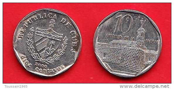 Républica De Cuba (Réf 47) 10 Centavos 2000 - Kuba