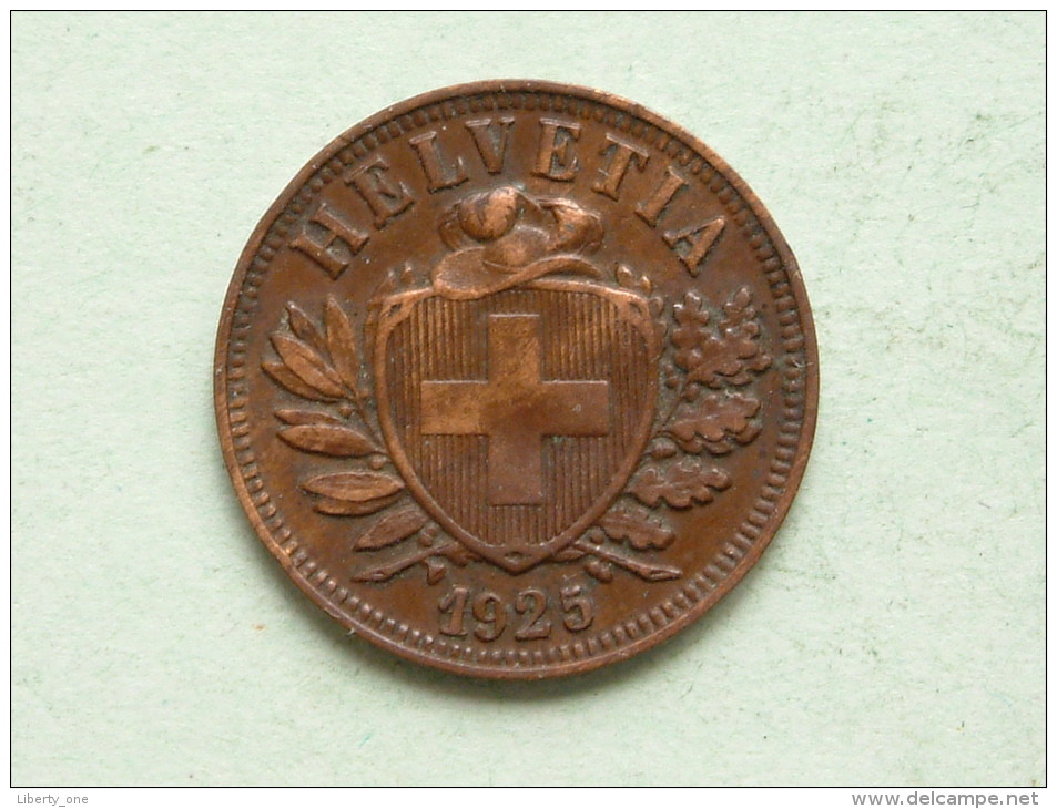 1925 - 2 RAPPEN / KM 4.2 ( Uncleaned - For Grade, Please See Photo ) ! - Sonstige & Ohne Zuordnung