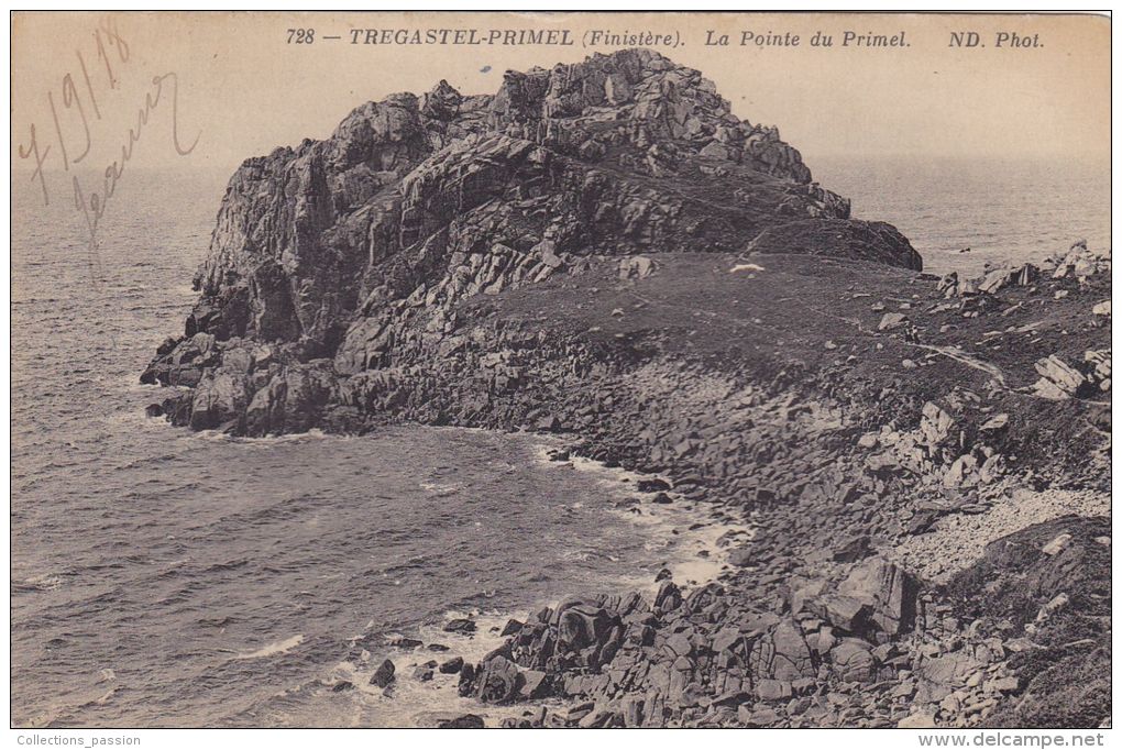 Cp , 29 , TRÉGASTEL-PRIMEL , La Pointe Du Primel - Primel