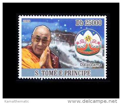 S. Tome E Principal MNH, Dalai Lama, Religion, Buddhism - Buddhism