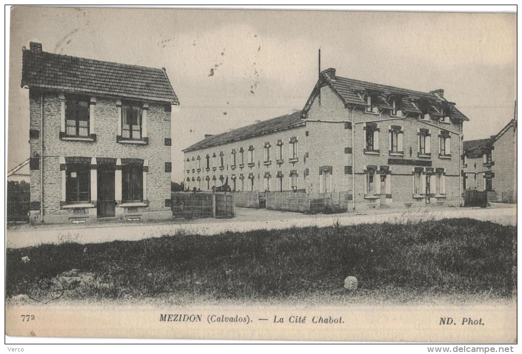 Carte Postale Ancienne De MEZIDON - Autres & Non Classés