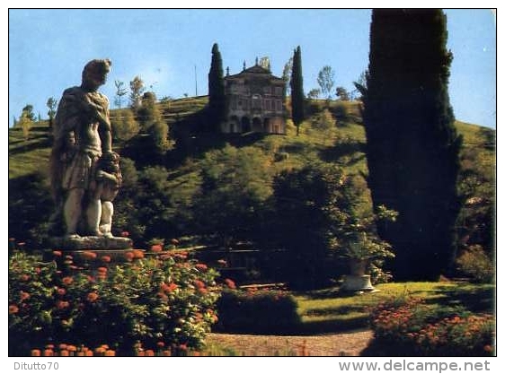 Asolo - Villa Contarini - Dal Giardino Dell'istituto Filippin - 305-291 - Formato Grande Viaggiata - Treviso