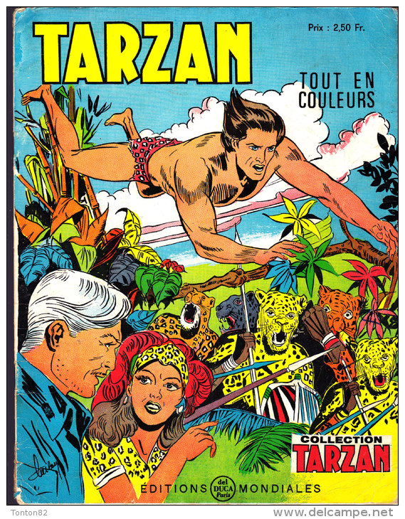 Tarzan - N° 53 - Éditions Mondiales / Del DUCA - ( 1972 ) - Tarzan