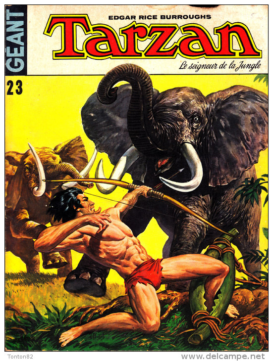 Tarzan Géant - N° 23 -  Sagéditions- ( 1975 ) - Tarzan