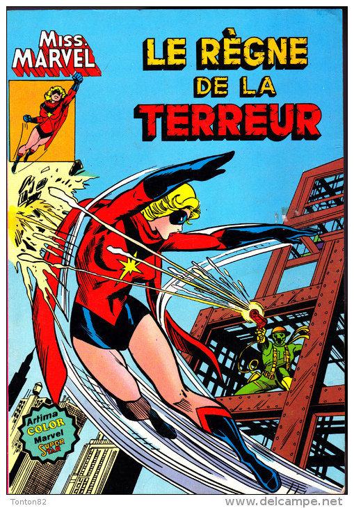 Miss Marvel  N° 5 - Le Règne De La Terreur  - Artima Color / Marvel Super Star - ( 1981 ) . - Marvel France
