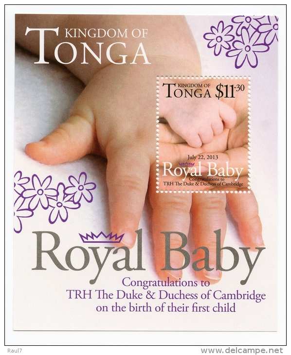 TONGA - 2013 - Royal Baby  -  BF Neufs // Mnh - Tonga (1970-...)