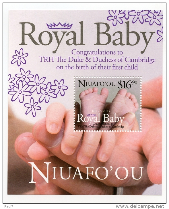 NIUAFO'OU - 2013 - Royal Baby  -  BF Neufs // Mnh - Tonga (1970-...)