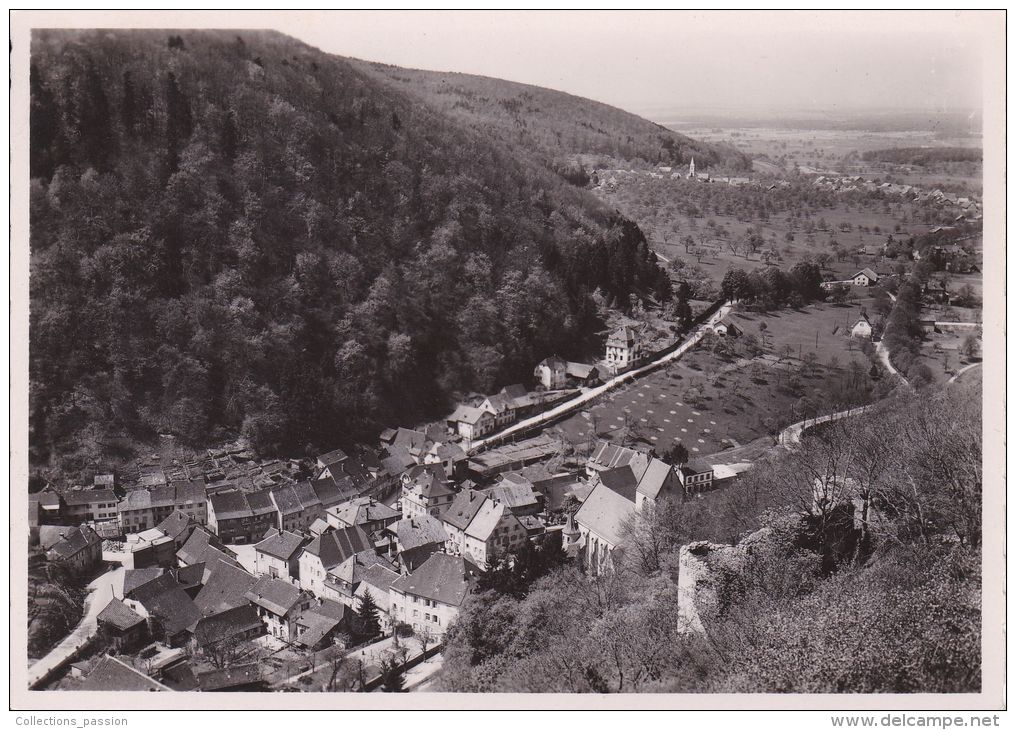 Cp , 68 , FERRETTE , Jura Alsacien , Vue Prise Du Château - Ferrette