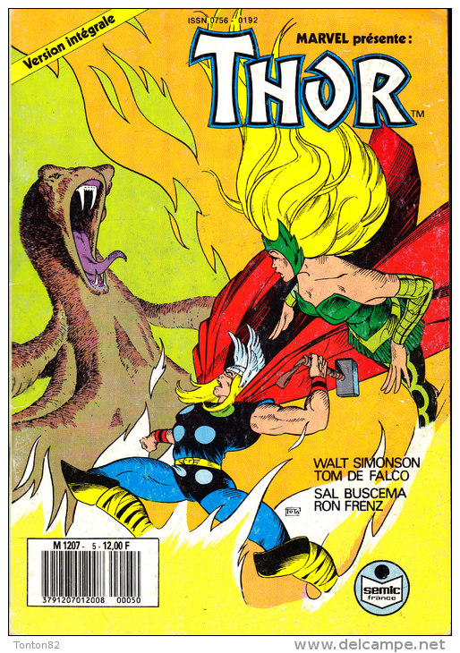 THOR - N° 5 - Semic France / Marvel - Thor