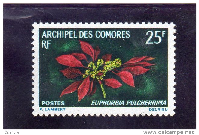 Comores :année 1970  N°56 - Unused Stamps