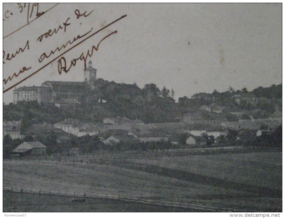 CHÂTENOIS (Vosges) - Vue Prise De Valaincourt - Carte "précurseur" - Voyagée Le 31 Décembre 1908 - Chatenois