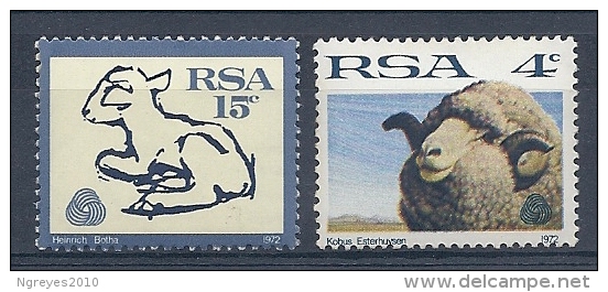 130605936  RSA  YVERT   Nº  335/336 **  MNH - Ongebruikt