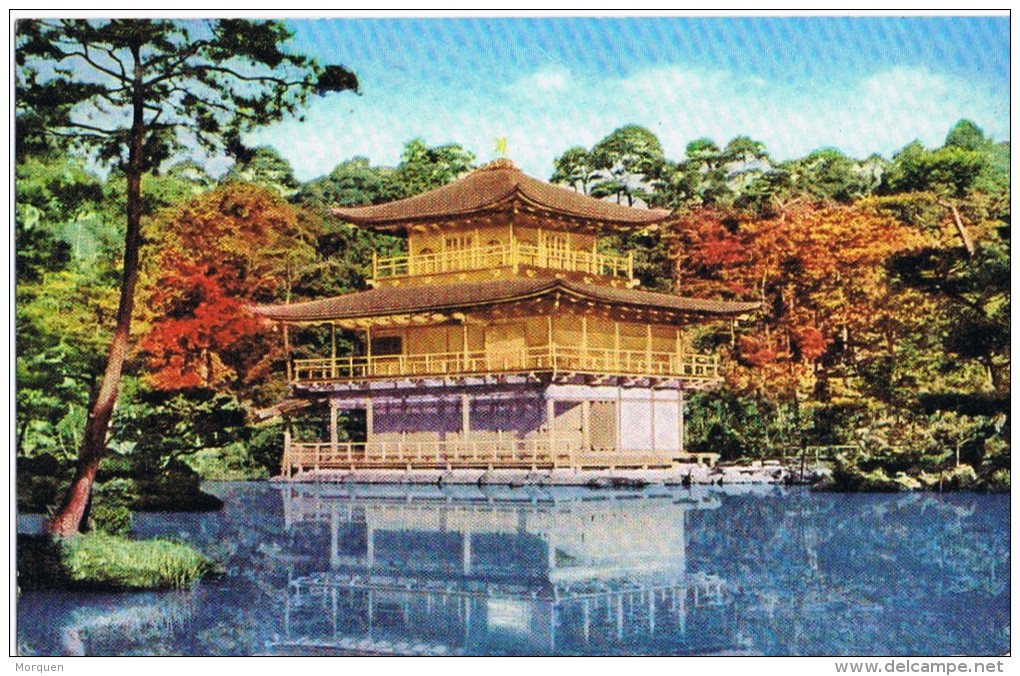 4587. Postal KYOTO (Japon) Templo Kinkakuji - Kyoto