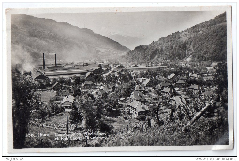 Ugine, Les Acièries électriques Et Habitatons Ouvrières, éd. A. Takis, " Au Méli-Mélo " , N° 509 - Ugine