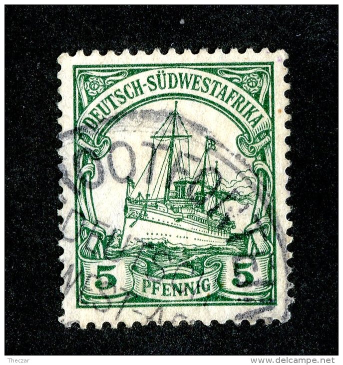 (1519)  S.W.A. 1906  Mi.25 (o)  Catalogue  € 1.70 - Sud-Ouest Africain Allemand