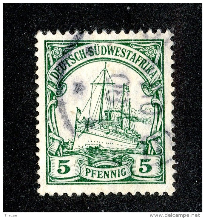 (1522)  S.W.A. 1906  Mi.25 (o)  Catalogue  € 1.70 - German South West Africa