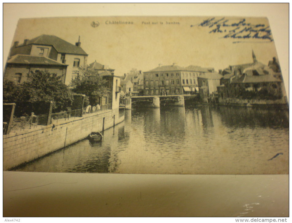 Châtelineau, Pont Sur La Sambre, 19/08/1919 - Chatelet