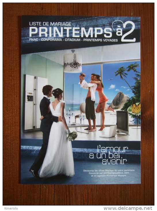 Printemps Camera Carte Postale - Advertising