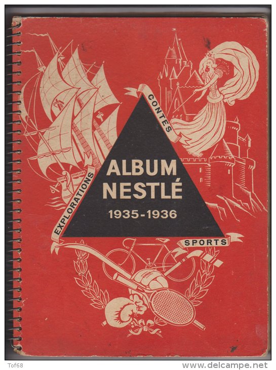 Album Chromos Nestlé 1935 / 1936 Avec 191 Images Sur 480 - Albums & Catalogues