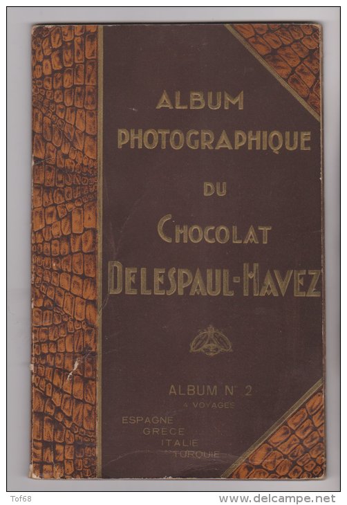 Album Chromos Photographique Delespaul Havez N°2 Avec 75 Images Sur 112 - Albums & Catalogues