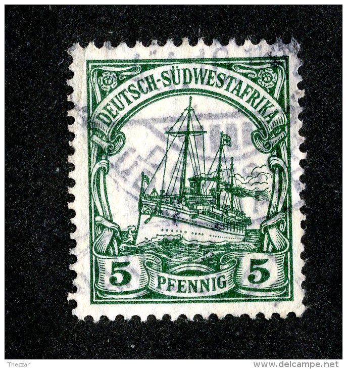 (1524)  S.W.A. 1906  Mi.25 (o)  Catalogue  € 1.70 - German South West Africa